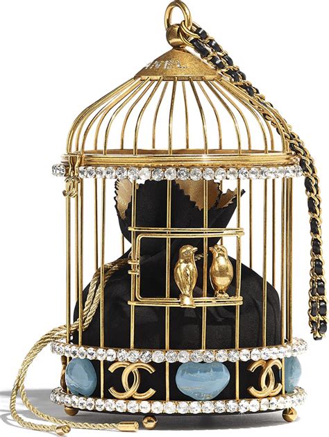 chanel bird cage bag.